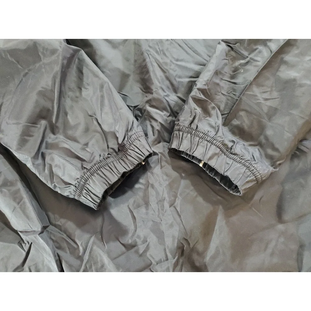 Vintage Nike Jacket‎ Size XL Black Track Windbreaker Zip Up Swoosh Athletic Y2K